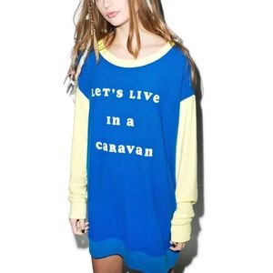 🚙WILDFOX LET’S LIVE IN A CARAVAN ROADTRIP DRESS🚙